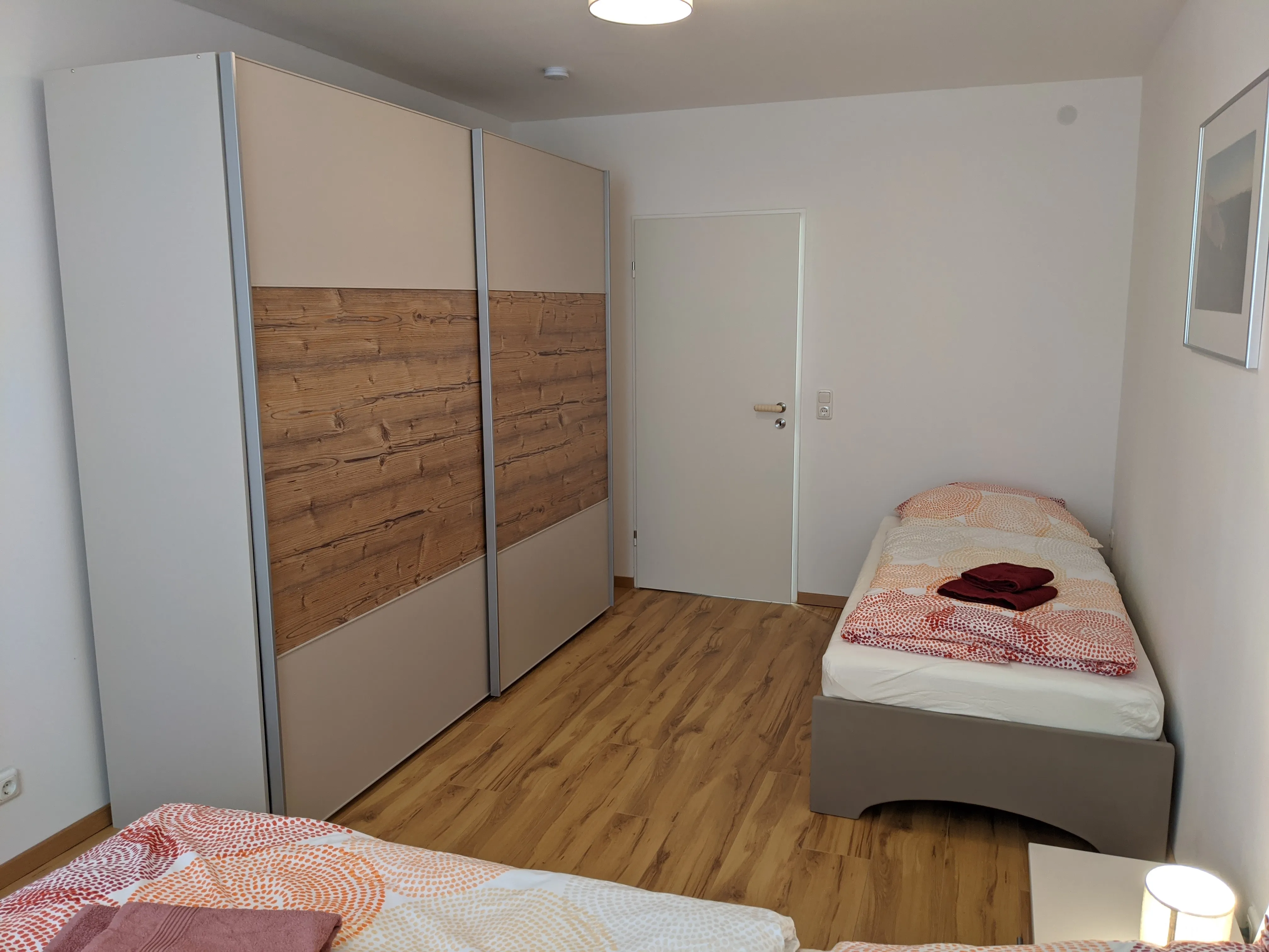 Zweites Schlafzimmer – Ferienwohnung Arzbach